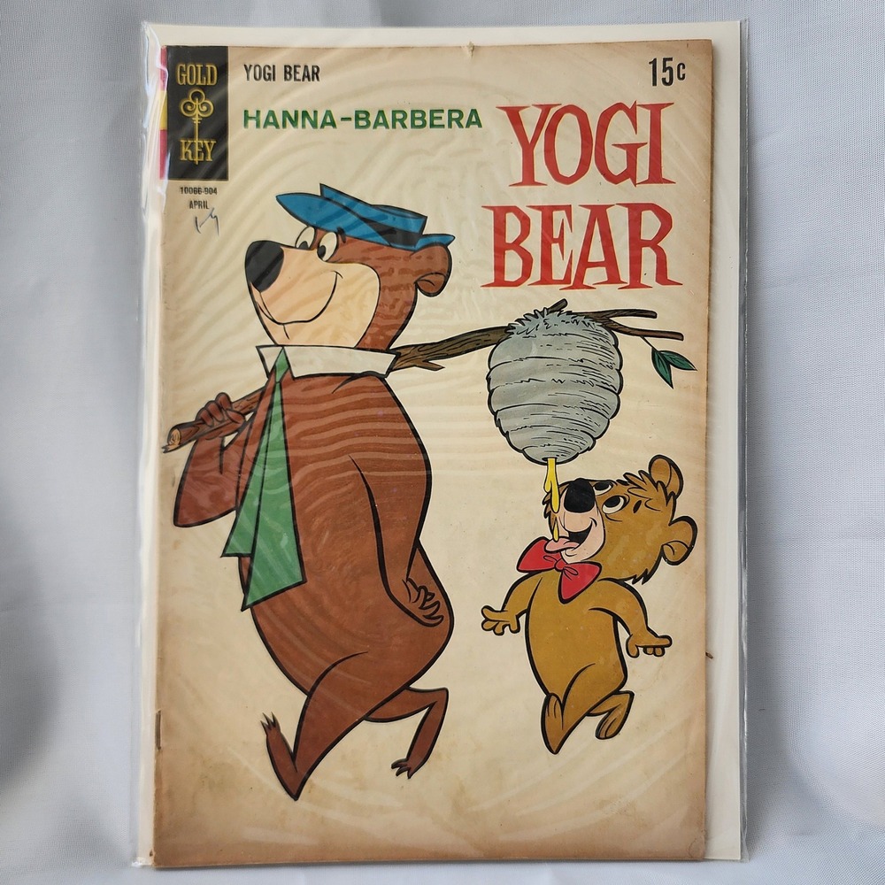 Vintage Yogi‎ Bear Comic Book Gold Key Hanna Barbera 1961 Issue